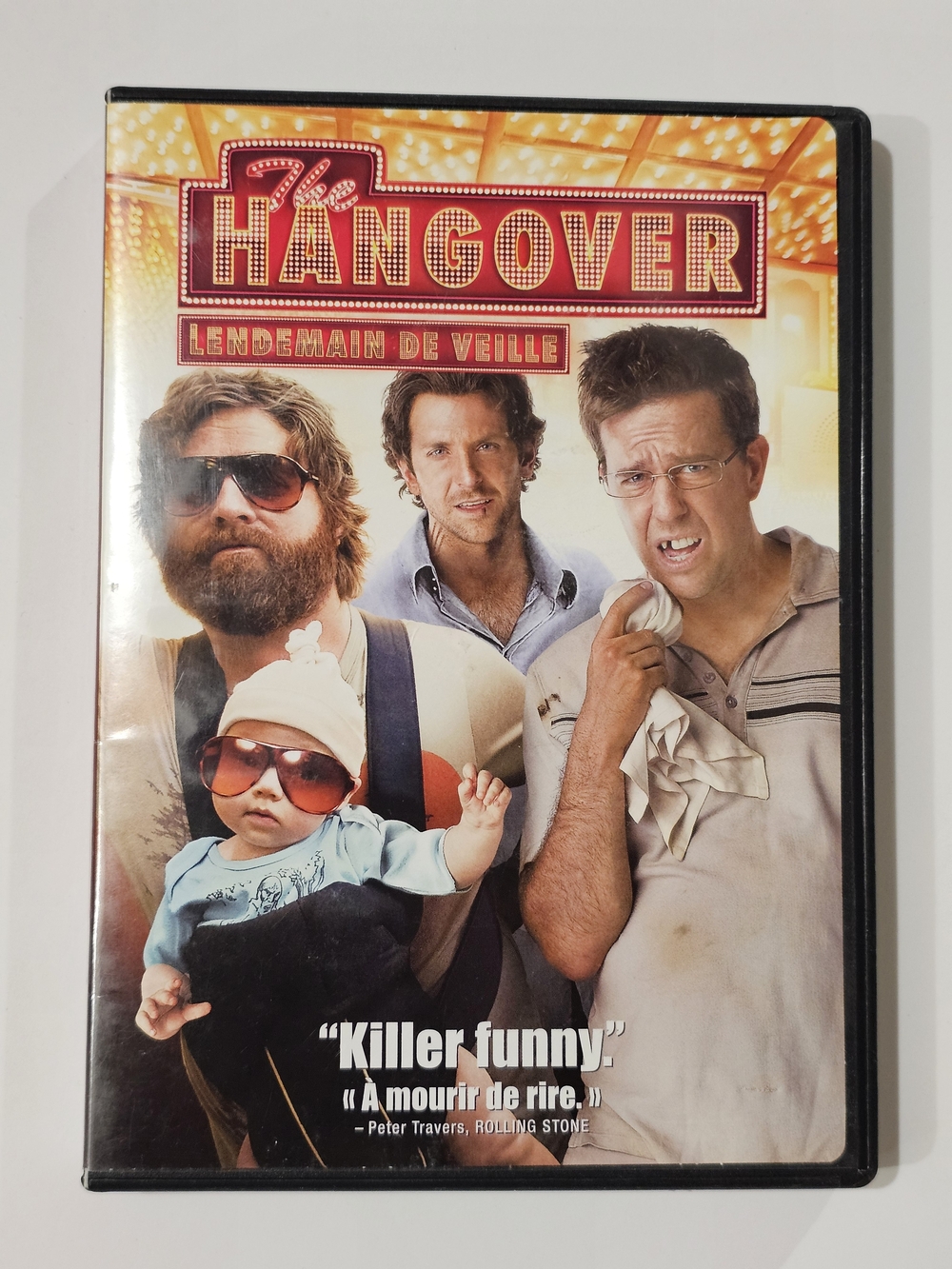 The Hangover DVD Widescreen Full Screen Comedy Bradley Cooper Bilingual